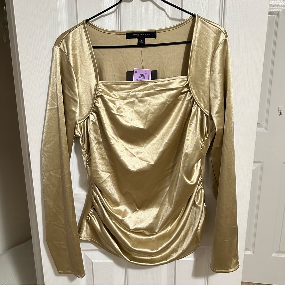 Marc New York by Andrew Marc | Plain Long-Sleeved Top